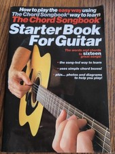 Chord songbook starter for sale  LOOE