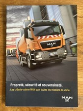 Brochure MAN TRUCKS Voirie - Camion Châssis Cabine TGS TGX TGL - Prospekt French comprar usado  Enviando para Brazil