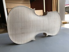 Violino inacabado 4/4 abeto bom bordo chama feito à mão bordo estilo Stradivari, usado comprar usado  Enviando para Brazil