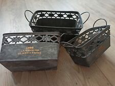 Pflanzschale zink metall gebraucht kaufen  Ehingen (Donau)