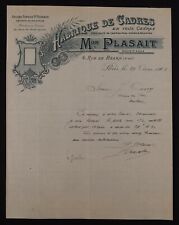 Facture paris 1902 d'occasion  Nantes-