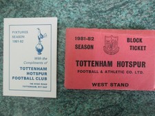 Tottenham season 1981 for sale  UK