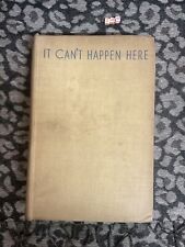 Sinclair Lewis / It Can't Happen Here 1st Edition 1935 RARE BOOK comprar usado  Enviando para Brazil