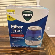 Umidificador Vicks modelo V4600 filtro névoa fria livre 1,2 galão comprar usado  Enviando para Brazil
