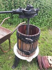 Wine cider press for sale  ST. IVES