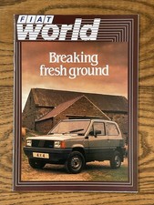 Fiat magazine brochure for sale  ST. ALBANS