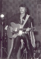 Carte postale johnny d'occasion  Saint-Perdon