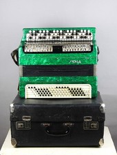 Instrumento musical soviético vintage HARMONICA acordeão ETUD Tula - 100 baixos, usado comprar usado  Enviando para Brazil