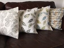 Leaf patterned cushion for sale  SHILDON