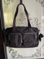 Bolsa de ombro Kipling preta Defea de náilon bolsa de mão  comprar usado  Enviando para Brazil