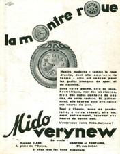 Publicité ancienne mido d'occasion Publicité ancienne mido d'occasion  France