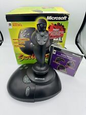 Joystick Microsoft MS SideWinder Precision Pro com CD e documentos com caixa!  (A19), usado comprar usado  Enviando para Brazil