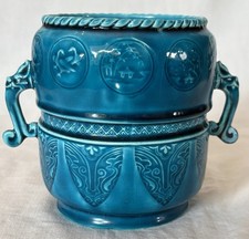 Vase bleu emaux d'occasion  Bourg-en-Bresse