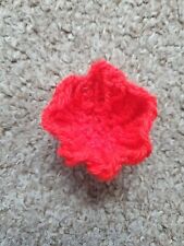 Hand knitted poppy for sale  BRIGHTON