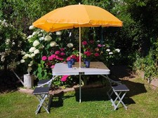 Alu camping picknicktisch gebraucht kaufen  Binau