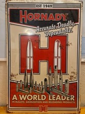 Hornady blechschild vintage gebraucht kaufen  Hemmingen