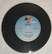 Janaina Reencontro A Canoa Virou 7" Vinyl Record Album Tapecar Brazil Import comprar usado  Enviando para Brazil