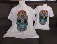 Camiseta ROCKER infantil grande, selo branco caveira comprar usado  Enviando para Brazil