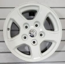 DODGE DAKOTA 2005-2007 ORIGINAL DE FÁBRICA FABRICANTE DE EQUIPAMENTO ORIGINAL 16X8 ARO DE RODA PINTADO DE BRANCO 2239 comprar usado  Enviando para Brazil