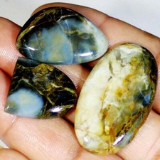 Lote a Granel 100% Natural 84,10Cts Neolite Pietersite MIX Cabochão Pedra Solta BC-45 comprar usado  Enviando para Brazil