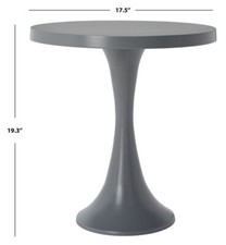 Safavieh aluminum round for sale  Whitestown