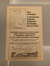 Propaganda nicaragua rivoluzio usato  Zelo Buon Persico