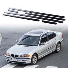 Schwarzer Seitenleistensatz für BMW 3er E46 Limousine & Touring 98–05 comprar usado  Enviando para Brazil