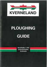Kverneland ploughing guide for sale  CALLINGTON