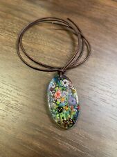 Handmade glass necklace for sale  Belmar