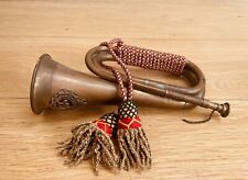 Tuba vintage, Regimento de Ontário, Canadá, Fidelis et Paratus, pré-1950 comprar usado  Enviando para Brazil