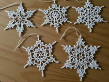 crochet snowflakes for sale  SOUTHAMPTON