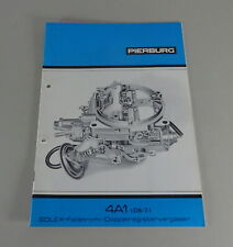 Carburador duplo manual Solex Fallstrom 4A1 (DB/2) versão 02/1979, usado comprar usado  Enviando para Brazil