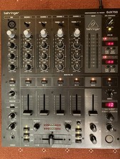 Behringer DJX750 Pro 4-kanałowy mikser DJ z efektami z pudełkiem.  , używany na sprzedaż  Wysyłka do Poland