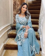 Designer wedding salwar d'occasion  Expédié en Belgium