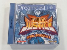 PROJECT JUSTICE/RIVAL SCHOOLS 2 SEGA DREAMCAST (DC) PAL-EURO (COMPLETE - GOOD CO comprar usado  Enviando para Brazil
