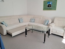 Schlafsofa schlafcouch beige gebraucht kaufen  Völklingen