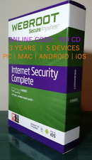 Usado, Chave Webroot Security Complete 2025 - 3 anos | 5 dispositivos – Código de e-mail (sem CD) comprar usado  Enviando para Brazil