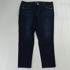 Jeans feminino Democracy 16 "Ab"solution skinny lavagem escura stretch comprar usado  Enviando para Brazil