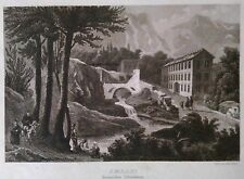 Incisione vintage amalfi usato  Italia