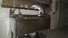 Lavello 120x70x85 acciaio usato  Potenza