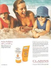 Publicite advertising clarins d'occasion  Le Luc