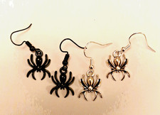 Spider dangle earrings for sale  SALISBURY