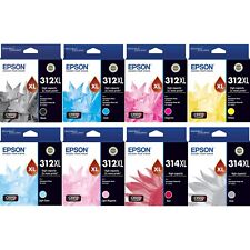 Cartucho de Tinta Genuíno Original Epson 312XL 314XL Claria 8 Opção Pacote Econômico, usado comprar usado  Enviando para Brazil