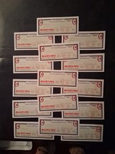 Ten gift certificates for sale  Fort Smith