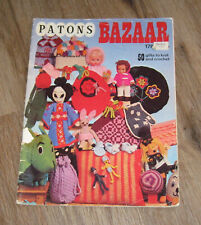 Patons Bazaar BOOK #178 patterns 50 gifts to knit and crochet TOYS novelties, usado comprar usado  Enviando para Brazil