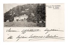 C001803 cartolina lago usato  Merate