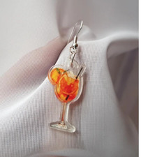 Hrringe aperol acryl gebraucht kaufen  Düsseldorf