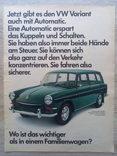 Usado, VW Volkswagen 1600 L Variant, grün, Automatic, Werbung advert pubblicità, 1968 comprar usado  Enviando para Brazil