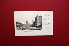 Cartolina ricordo carpi usato  Italia