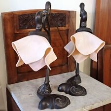 Lampade liberty coppia usato  Pescara